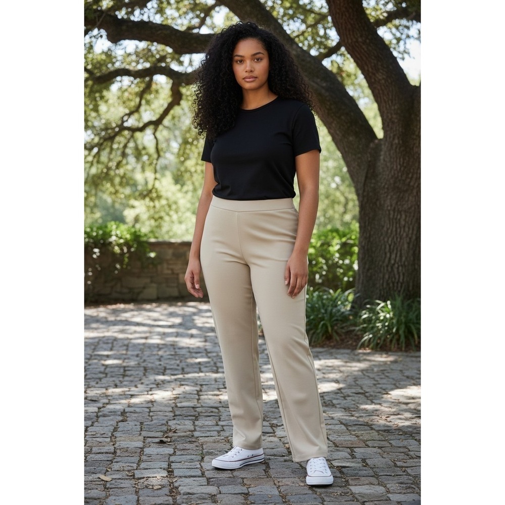The‎ Limited Dress Pants Womens Size 20 45x31 Tall Beige Stretchy Trouser Slacks